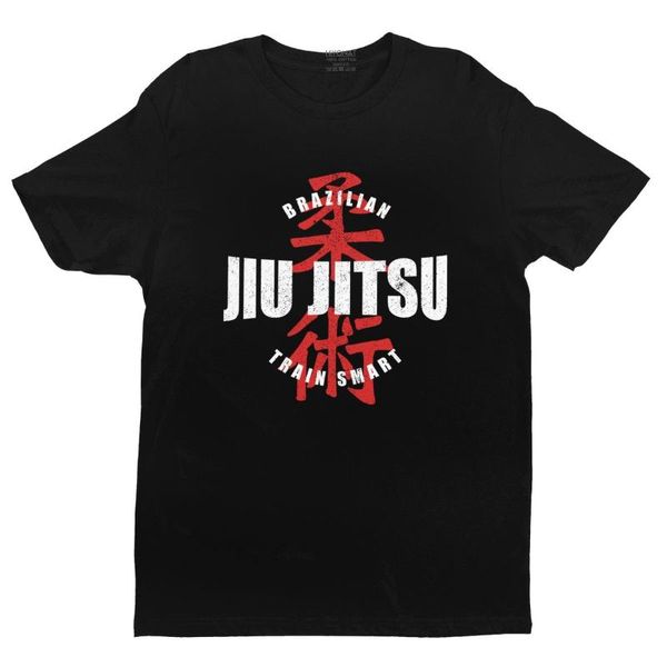 

men's t-shirts jiu vintage jitsu t shirt for men cotton awesome t-shirt o-neck short sleeve brazilian jiu-jitsu tee fitted apparel gif, White;black