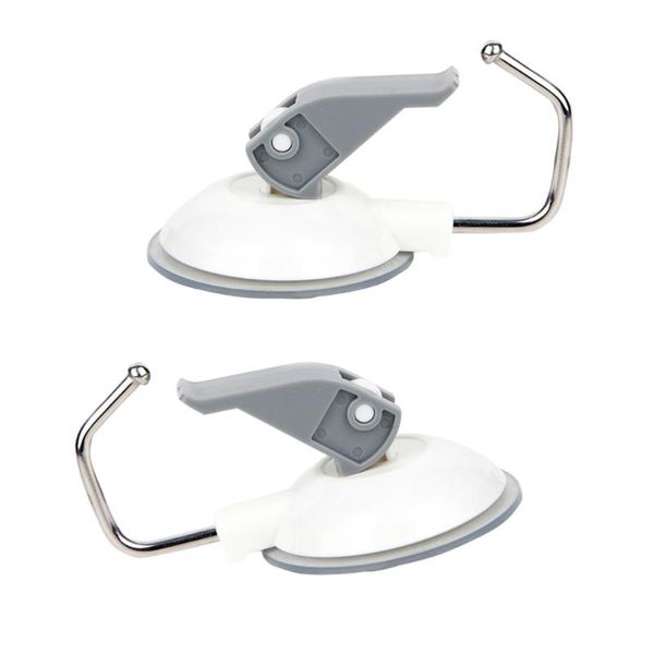 

hooks & rails vacuum suction cup heavy duty hanger for kitchen bathroom living room