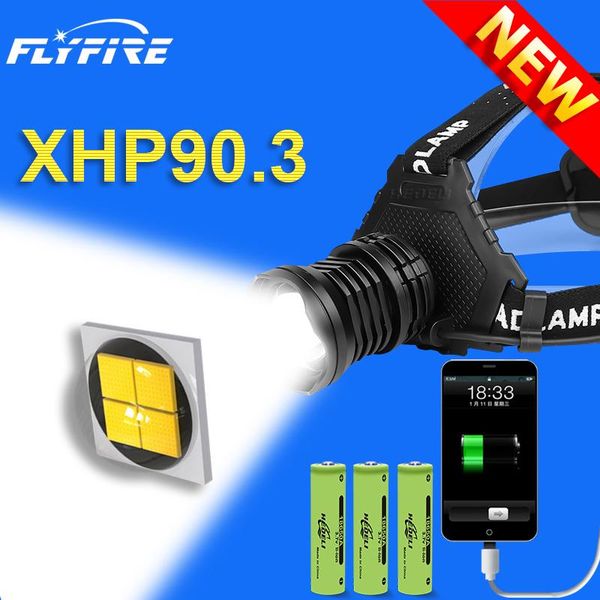 

led headlamp headlight usb rechargeable the most powerful head lamp zoom power bank 18650 battery xhp70 xhp50 waterproof headlamps