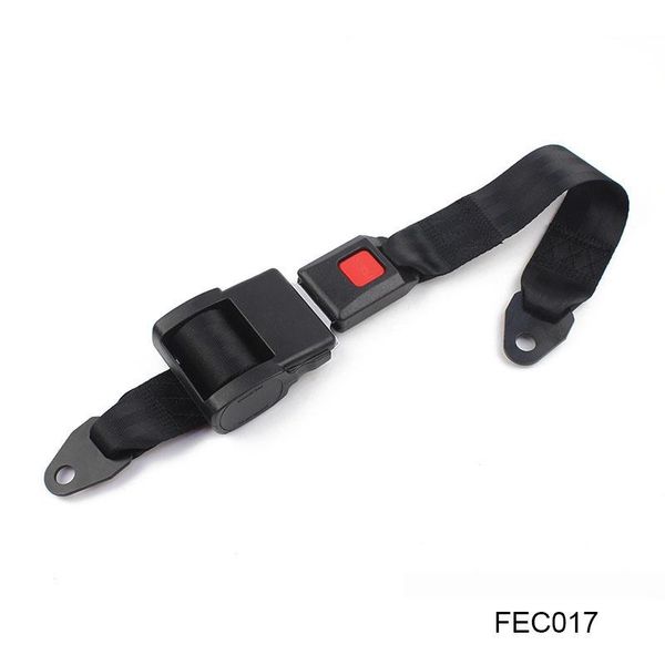 

safety belts & accessories universal seatbelt two-point none locking retractor belt grey nlr retractable auto seat fec017