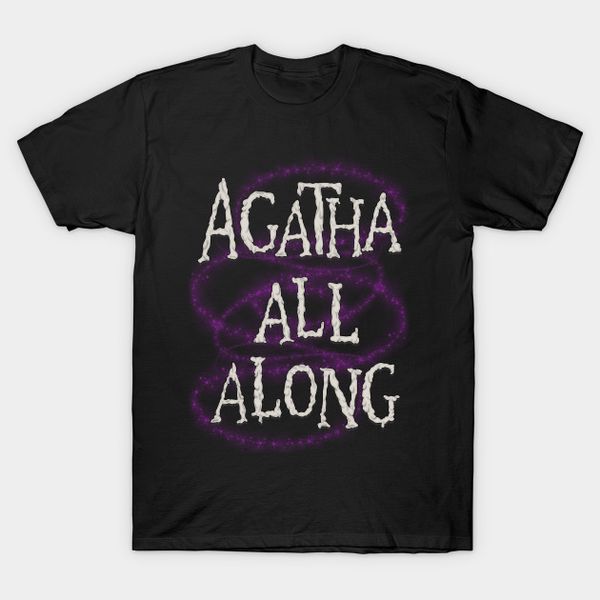 

wandavision shirt agatha all along wandavision t-shirt for fans, White;black