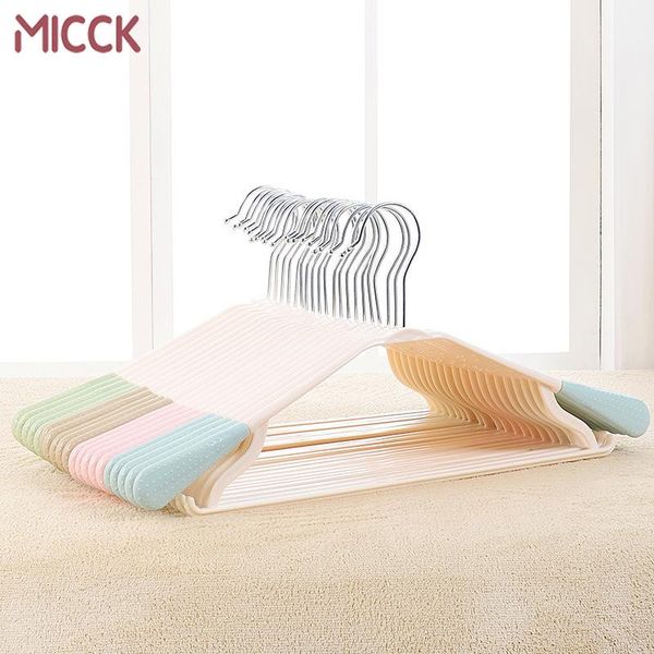 

laundry bags micck10pcs/lot plastic cloth hanger multifuctional space saving clothes hangers with hook closet organizer drying racks