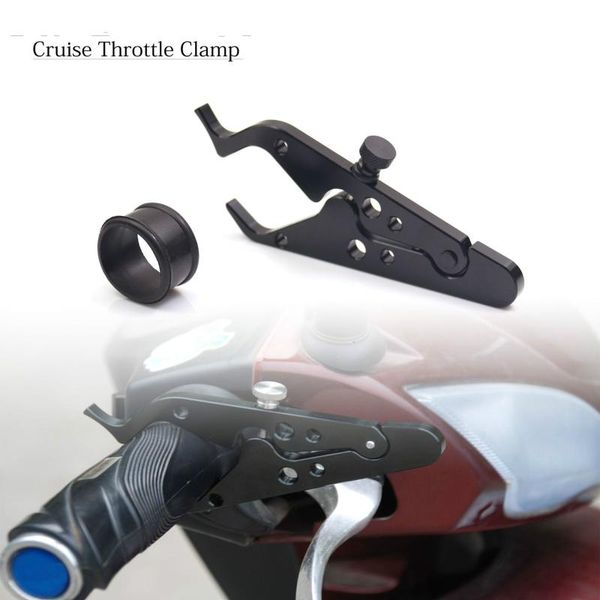 

handlebars 2021 motorcycle accessories cnc aluminum cruise control throttle clamp auxiliary retainer oil lock