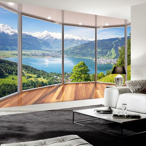 

wallpapers custom mural wall paper 3d balcony scenery po wallpaper for living room tv background modern cloth papel de parede