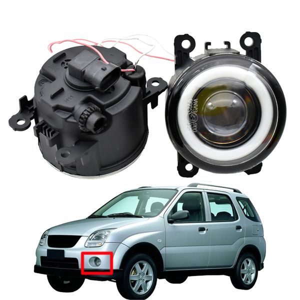 Подсветка тумана с для Subaru ustyy iii (g3x) хэтчбек 2003-2008 2 шт. Стиль Angel Eye LED LENS передний бампер Лампа 12 В H11