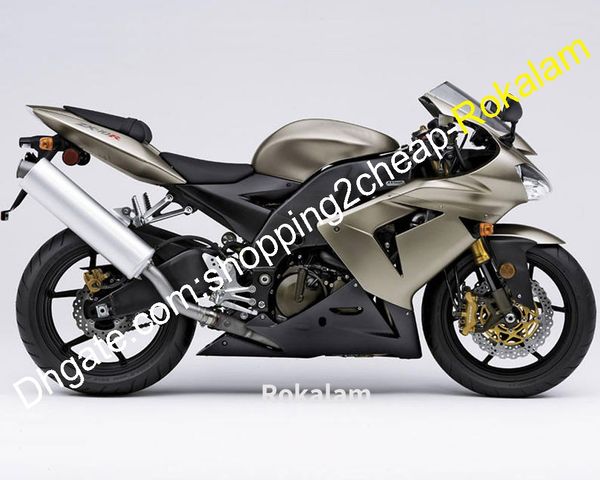 Мотоцикл для Kawasaki Ninja ZX-10R ZX 10R 2004 2005 ZX10R 04 05 ZX-10R ABS Пластиковые комплекты корпуса (литье под давлением)