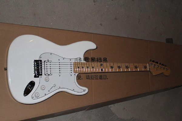 

shipping wholesale st electric guitar fretboard pentagram guitar @16