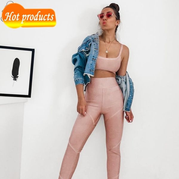 

women's suits & blazers you all again in fashion two spagehtti ensemble spans celebrity party bandage club suit pants l8cu, White;black