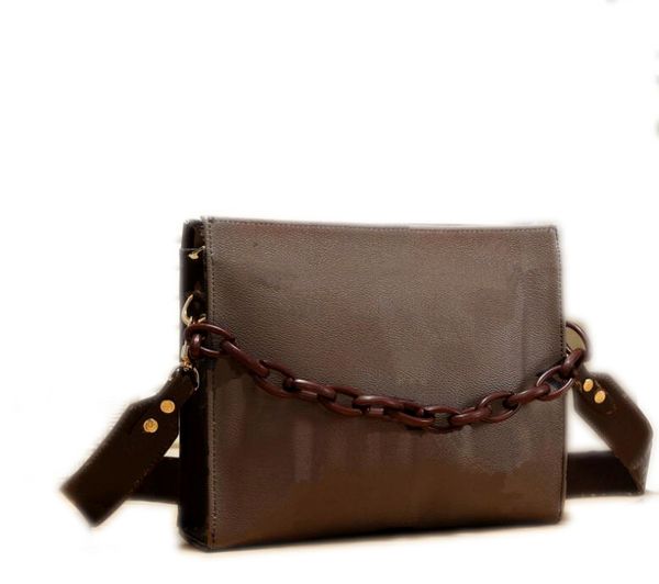 

luxury fashion clamshell bag small handbag lady famous brand designer messenger shoulder leather chain kss106