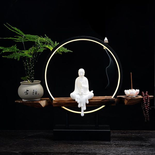 

waterfall incense burner ceramic vintage indoor gothic holder arabic wierook houder insence fragrance lamps