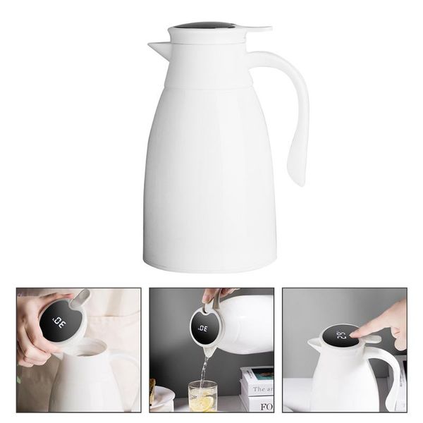 

water bottles household temperature display bottle fashion smart insulation kettle