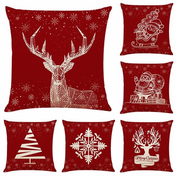 

cushion/decorative pillow christmas cushion cover decorative pillowcase sofa cushions cases decoration for home decor