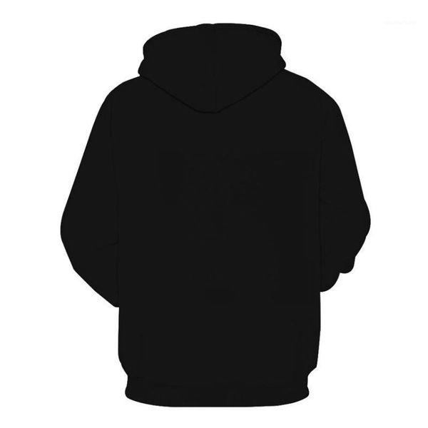 

men's hoodies & sweatshirts kiss qiqi men skull sweatshirt 3d printed funny hip hop novelty streetwear hooded autumn hoodie size s-5xl, Black