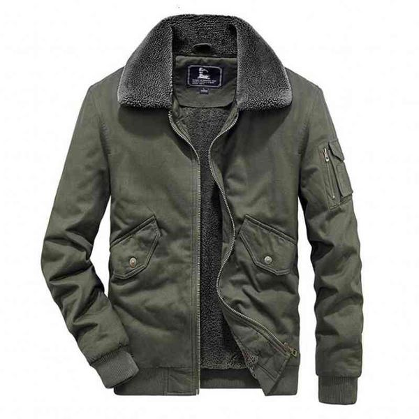 

bomber jacket men autumn and winter warm men's baseball jackets fleece casual he tactical outerwear thick male coats large size, Black;brown