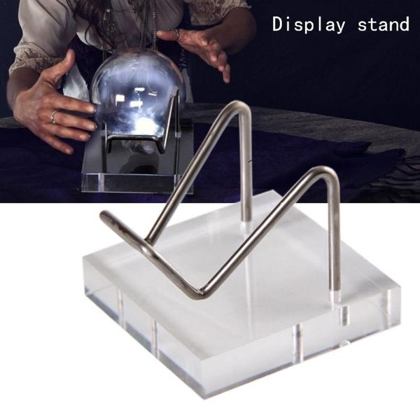 

hooks & rails mineral foss il display stand holder acrylic base for softball golf tennis ball baseball collectibles