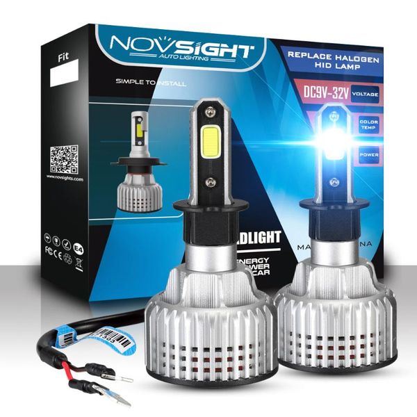 

led car headlight bulbs 10000lm 72w super bright 12v automobile bulb 9005 9006 h4 h11 auto light headlights