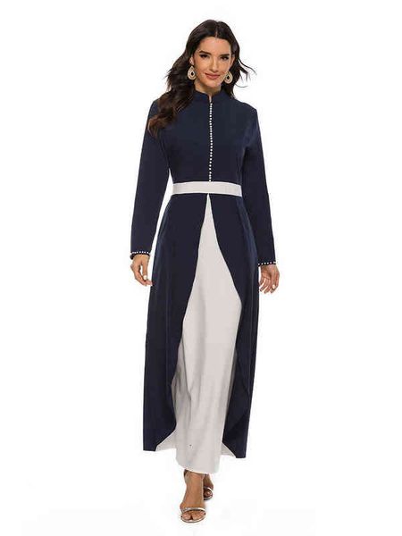 

casual dresses straight stitching with contrast nail bead fashion 20103, Black;gray