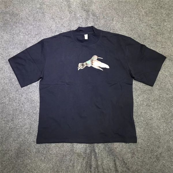 

t shirt 20ss west 3d printing kanye jesus is king jamaica seal tee t shirt men women tees t-shirts streetwear harajuku, White