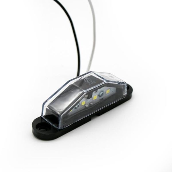 

emergency lights 4-led 10-30v license plate light for truck trailer caravan