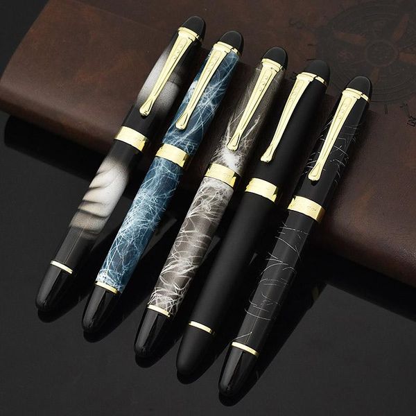 

fountain pens jinhao metal tipped ink pen calligraphy canetas stationery office school suppliers 1850