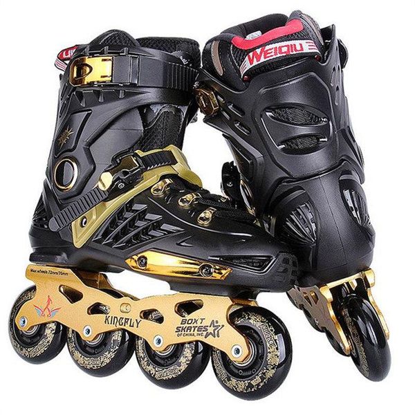 

inline skates professional slalom roller skating shoes sliding skate patins size 35-44 good as &