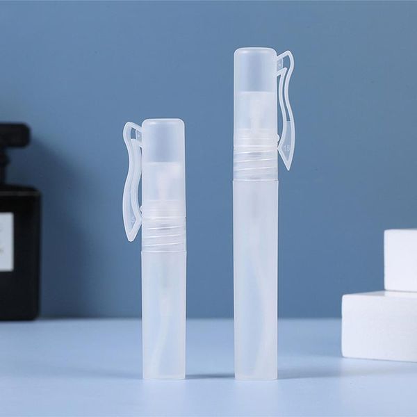 

storage bottles & jars 2pcs protable plastic spray perfume bottle refillable sample atomizer