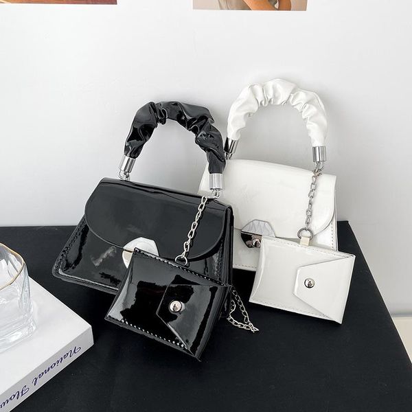 

evening bags vintage summer single shoulder bag 2021 solid color fashion chain crossbody toy ladies set satchels handbag
