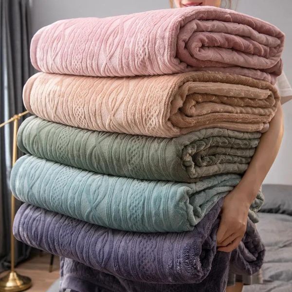 

blankets soft winter blanket autumn thick accessories bedding for born towel muslin swaddles sofa breastfeeding cover