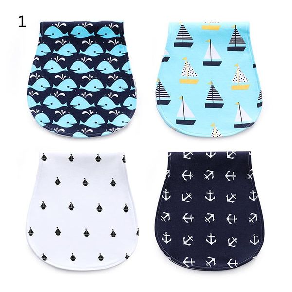 

bibs & burp cloths baby cotton hiccup towel three-layer tpu waterproof layer nursing spit milk pad cloth feeding