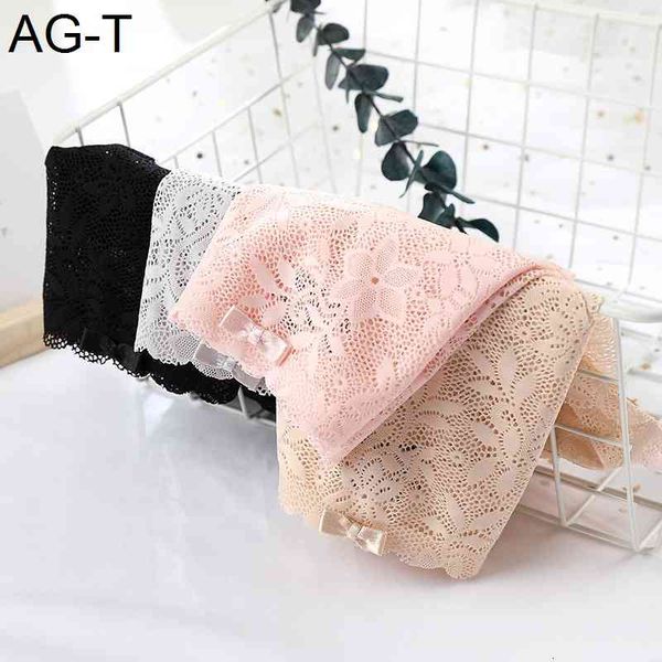 

one piece traceless lace underwear for women, Black;pink