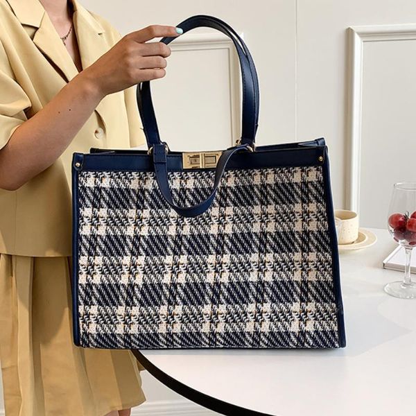 

evening bags korean big tote for women canvas luxury designer handbag large capacity shoulder crossbody 2021 brand shopper