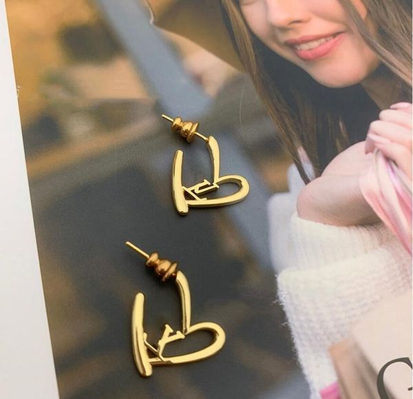 

2022 european and american letter necklace double love temperament clavicle chain earring bracelet set jewelry female fast delivery, Silver