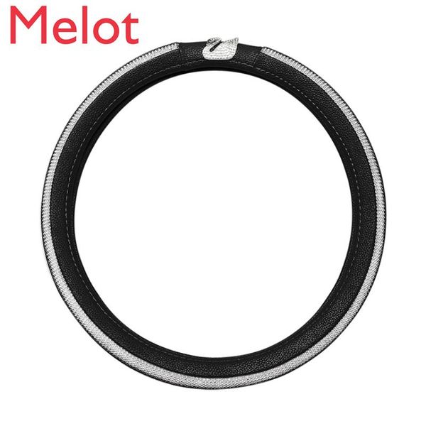 

car steering wheel cover female diamond swan non-slip spring and summer universal four seasons handle sunshade