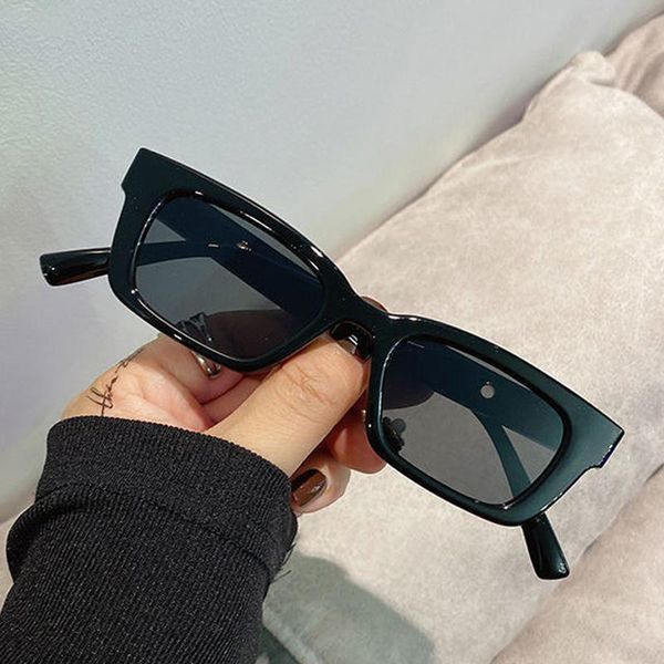 

sunglasses fashion small square women designer retro cat eye sun glasses female classic vintage uv400 outdoor, White;black