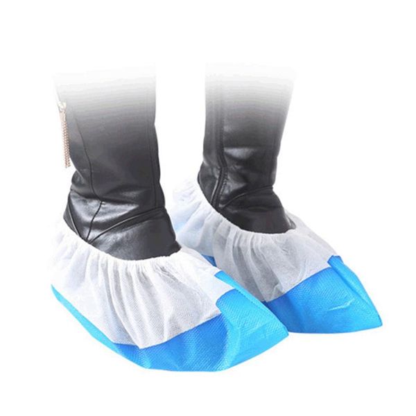 

50pcs disposable shoe covers non-slip cleaning cover waterproof family tools