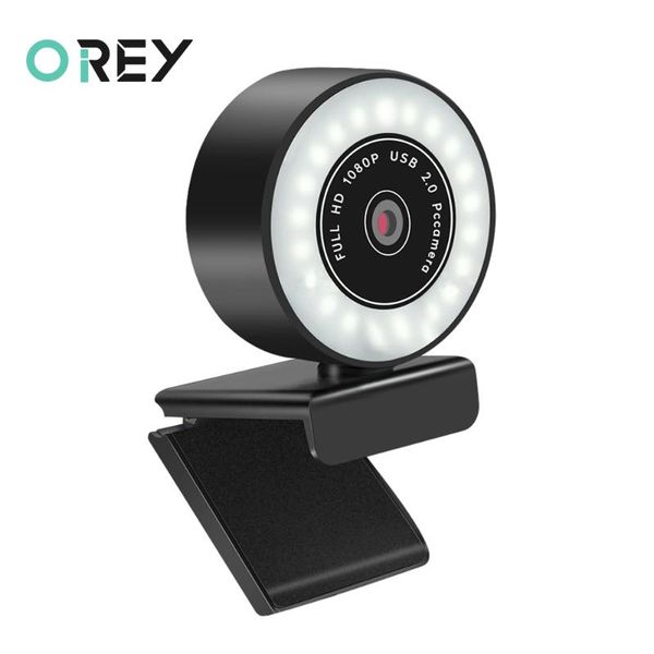 

webcams webcam 1080p full hd web camera with light microphone usb cam for pc mac computer laplive broadcast youtube skype video