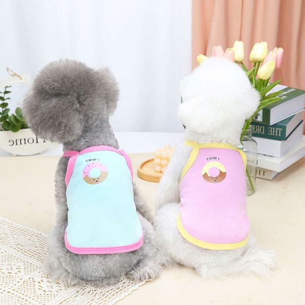 

summer teddy doughnut sling small and medium dog bomei pet clothing