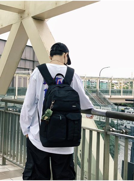 

backpack pb4169 2021 men's simple casual fashion trend large capacity travel