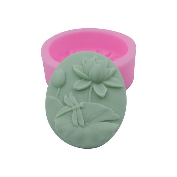 

craft tools monqui lotus flower silicone soap molds candle art resin
