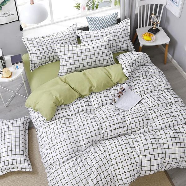 

bedding sets fresh home textiles cyan duvet cover pillow case sheets boys children teen girls set king size double bed