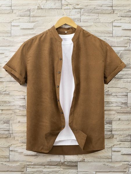 

men button front shirt without tee i5ii#, White;black