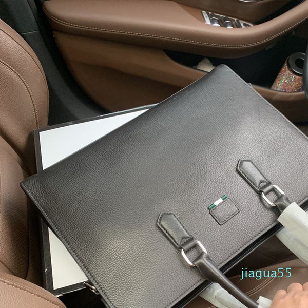 

retro classic 2021 luxurys designers bags briefcases crossbody bag business wallet handbags leather men single shoulder package man purse fa