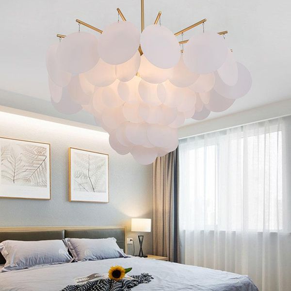 

modern led glass ball hanging lamp lustre pendente monkey kitchen dining bar room light living pendant lamps