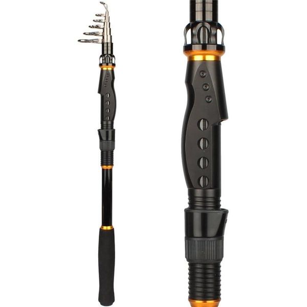 

sougayilang 1.8m-3.6m spinning fishing rod carbon fiber portable sea boat pole tackle de pesca rods