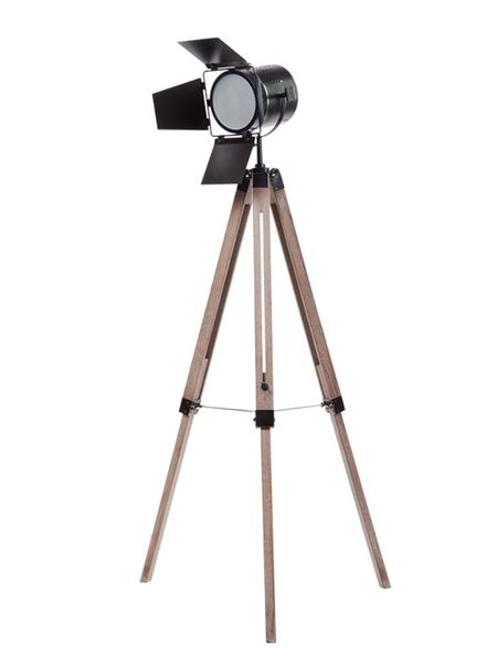 

floor lamps lampara fotografica de madera con estructura elevacion, estilo retro americano y europeo
