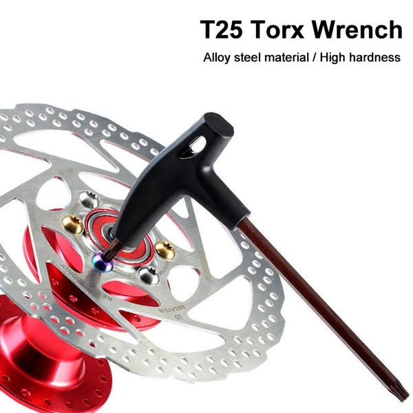 

tools t25 torx wrench with t-handle design durable long lasting easy operation portable lightweight for bicycle motor psen999