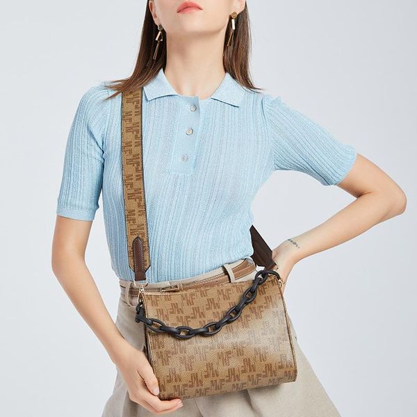 

evening bags women's shoulder bag 2021 brand solid shopper tote luxurious designer small summer handbags zipper travel crossbody