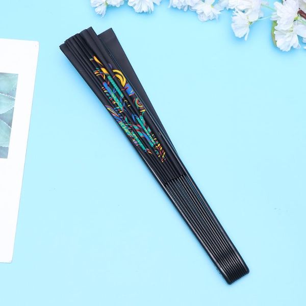 

other home decor 1pc chinese fan kungfu martial arts performance taichi (black)