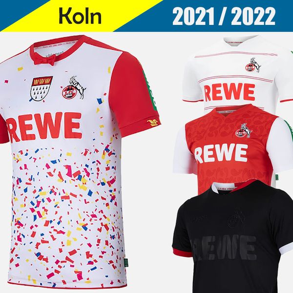 

fc koln 2021 2022 carnival kit soccer jersey skhiri ondrej duda home away 3rd third 21/22 kÃ¶ln fastelovend trikot football shirt andersson h, Black;yellow