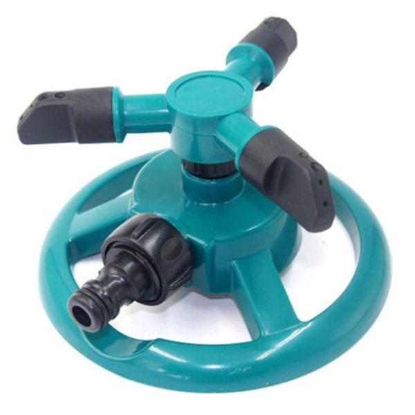 

watering equipments 360 degree garden rotary trident sprinkler two spray modes automatic courtyard supplies